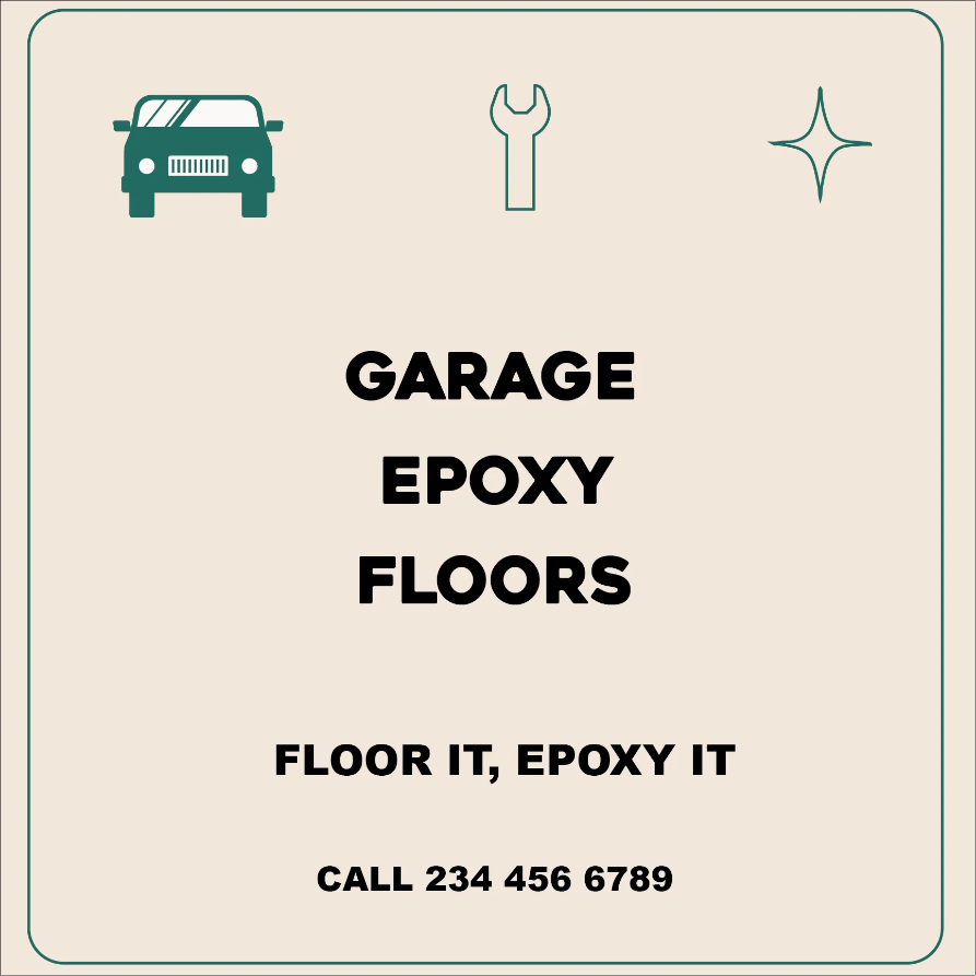 Custom Outdoor Yard Signs Multiple Sizes Garage Epoxy Floors