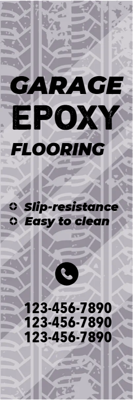 Custom Outdoor Yard Signs Multiple Sizes Garage Epoxy Floors