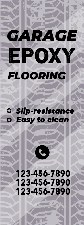 Custom Outdoor Yard Signs Multiple Sizes Garage Epoxy Floors