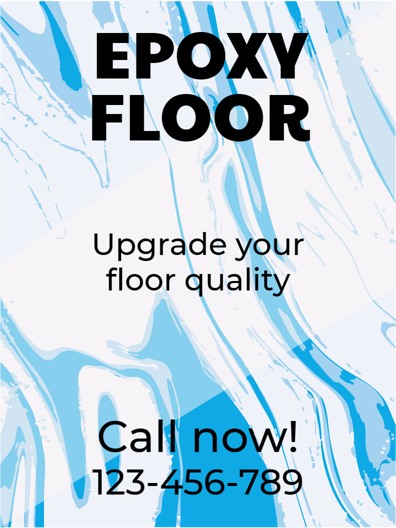 Custom Outdoor Yard Signs Multiple Sizes Upgrade Your Epoxy Floor