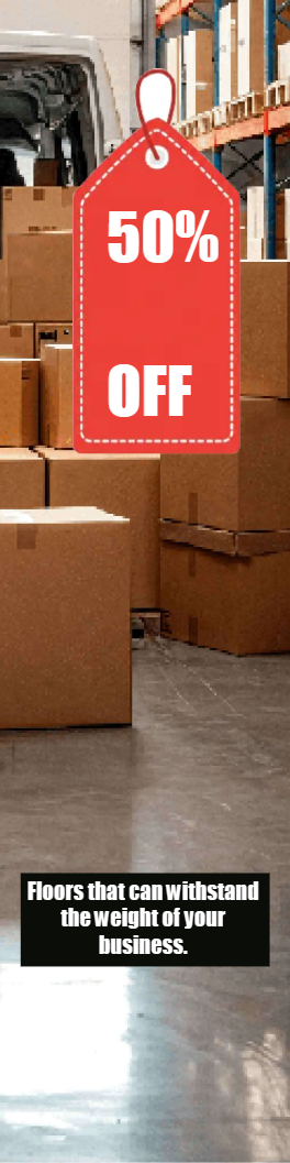 Custom Outdoor Yard Signs Multiple Sizes  Warehouse Epoxy Flooring Sale