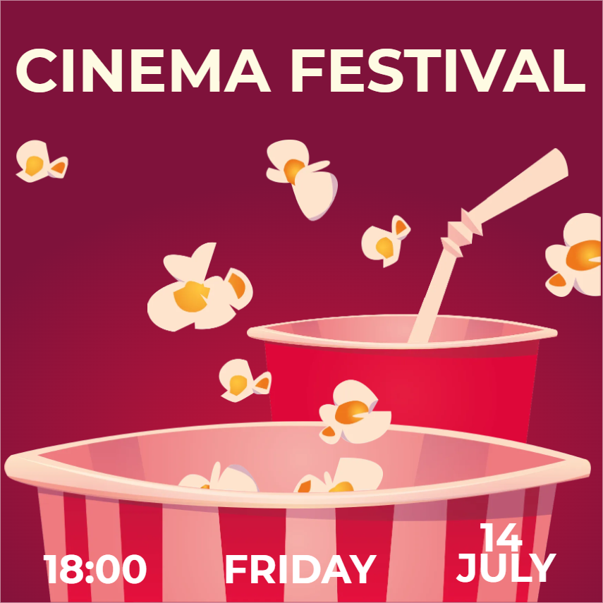 Custom Outdoor Yard Signs Multiple Sizes Cinema Festival