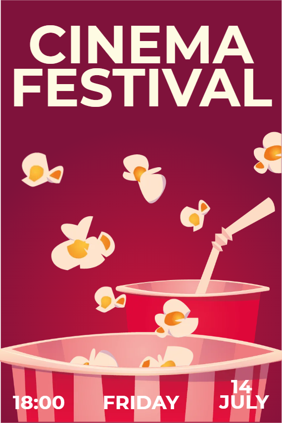 Custom Outdoor Yard Signs Multiple Sizes Cinema Festival