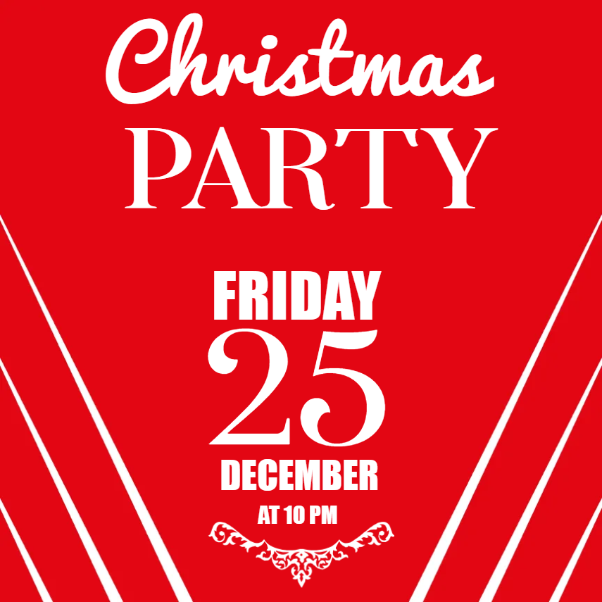 Custom Outdoor Yard Signs Multiple Sizes Christmas Party