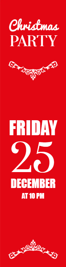 Custom Outdoor Yard Signs Multiple Sizes Christmas Party