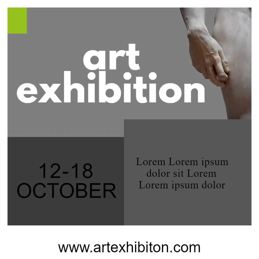 Custom Outdoor Yard Signs Multiple Sizes Art Exhibition