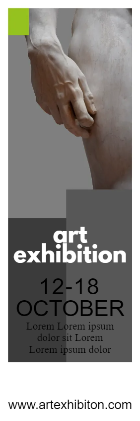 Custom Outdoor Yard Signs Multiple Sizes Art Exhibition