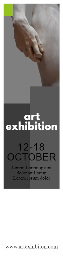 Custom Outdoor Yard Signs Multiple Sizes Art Exhibition