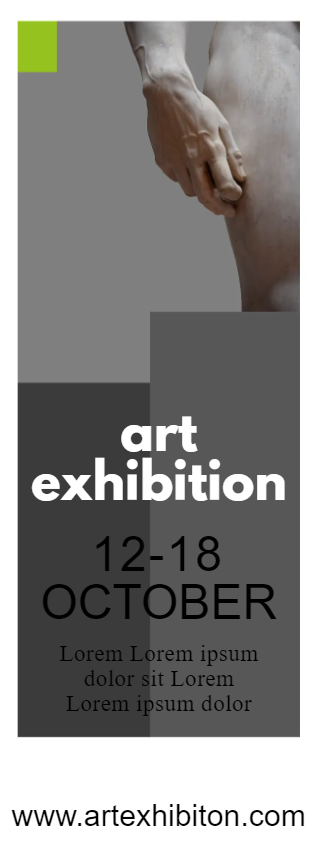 Custom Outdoor Yard Signs Multiple Sizes Art Exhibition