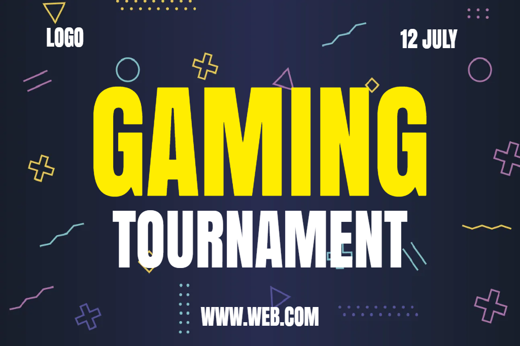 Custom Outdoor Yard Signs Multiple Sizes Gaming Tournament