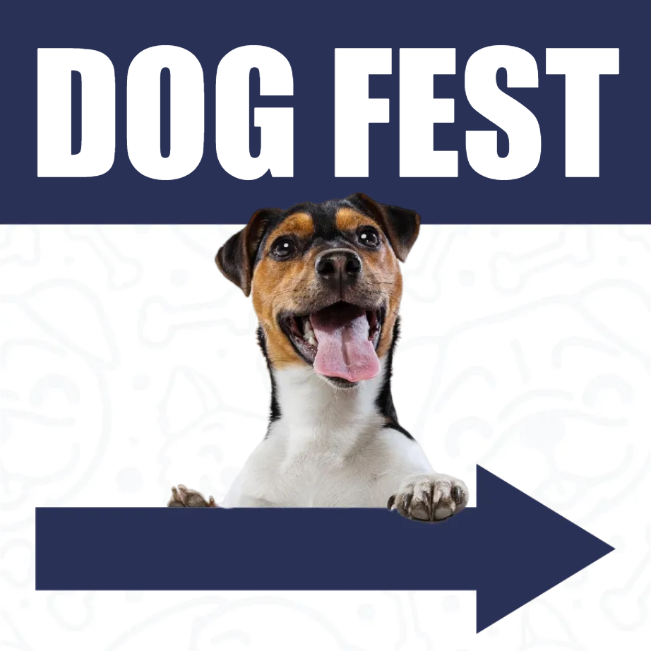 Custom Outdoor Yard Signs Multiple Sizes Dog Fest