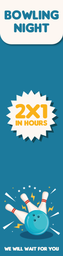 Custom Outdoor Yard Signs Multiple Sizes Bowling Night