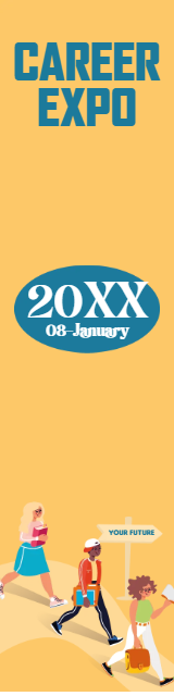 Custom Outdoor Yard Signs Multiple Sizes Career Expo