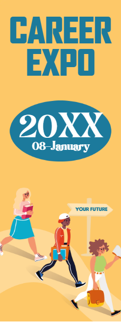 Custom Outdoor Yard Signs Multiple Sizes Career Expo