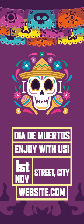 Custom Outdoor Yard Signs Multiple Sizes Day Of Dead