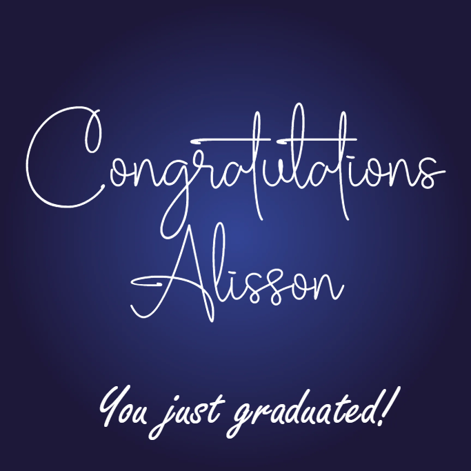 Custom Outdoor Foam Board Signs Congratulations