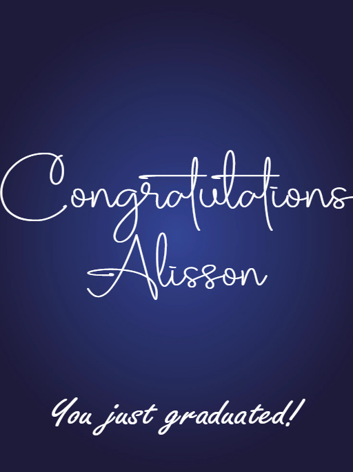 Custom Outdoor Foam Board Signs Congratulations