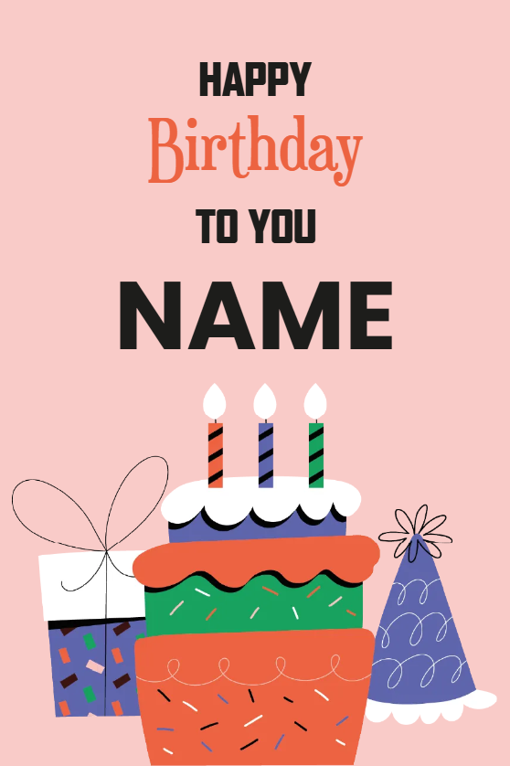 Custom Outdoor Foam Board Sign Happy Birthday