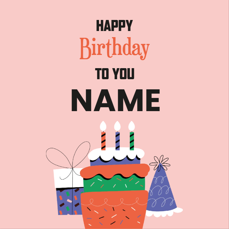 Custom Outdoor Foam Board Sign Happy Birthday