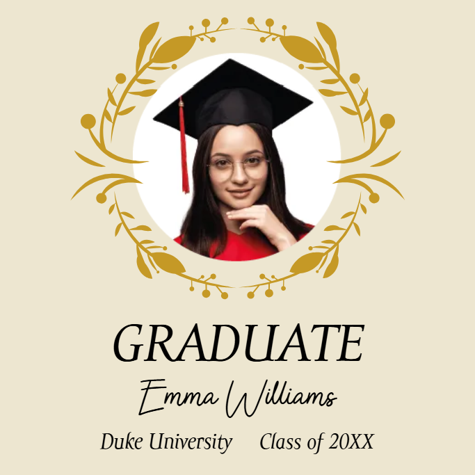 Custom Outdoor Foam Board Signs Graduate