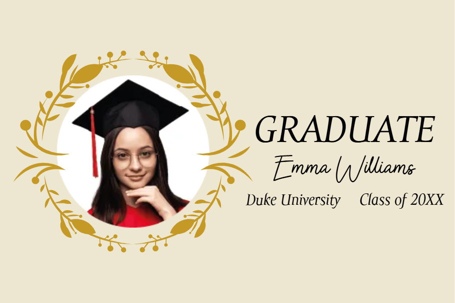 Custom Outdoor Foam Board Signs Graduate