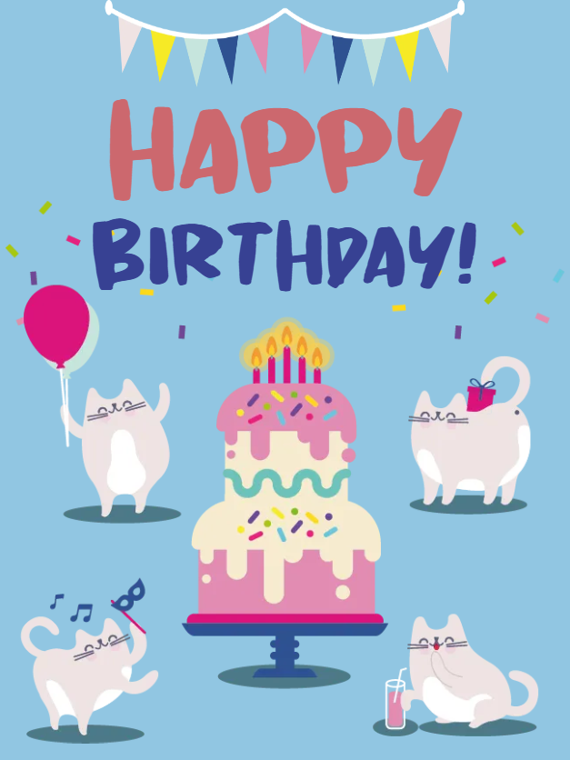 Custom Outdoor Foam Board Signs Happy Birthday