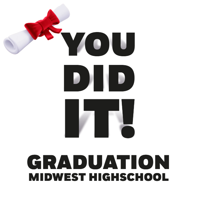 Custom Outdoor Foam Board Signs You Did It