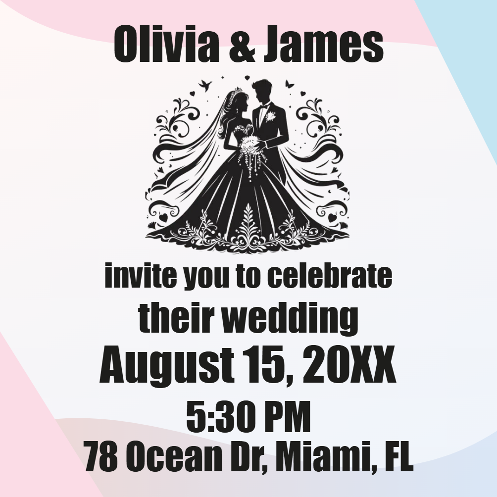Custom Outdoor Foam Board Signs Olivia & James
