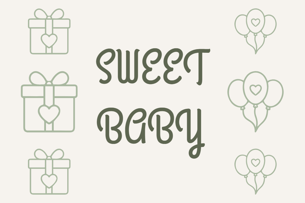 Custom Outdoor Foam Board Signs Sweet Baby