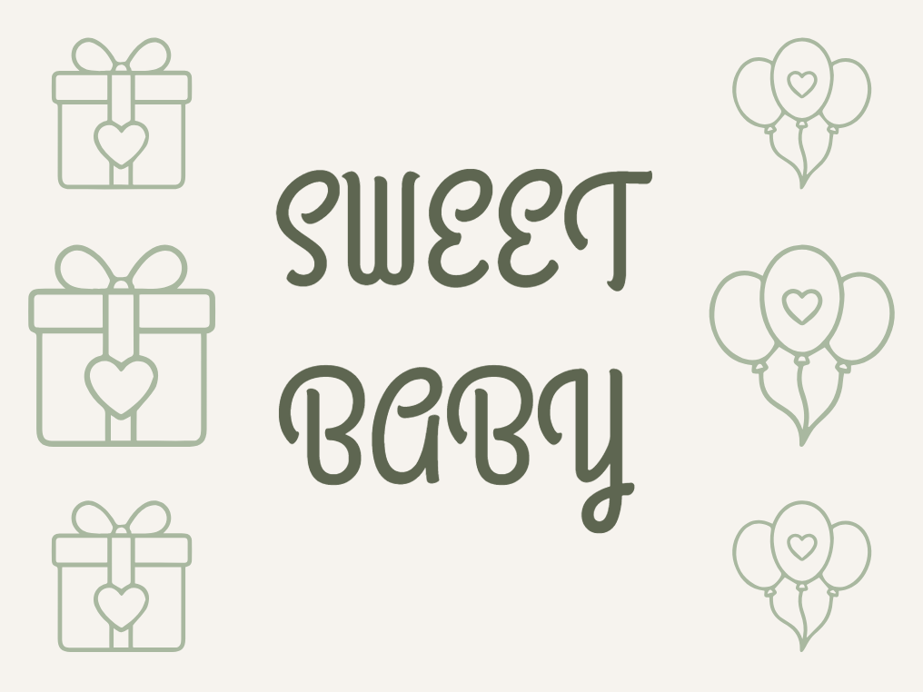 Custom Outdoor Foam Board Signs Sweet Baby