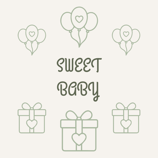 Custom Outdoor Foam Board Signs Sweet Baby