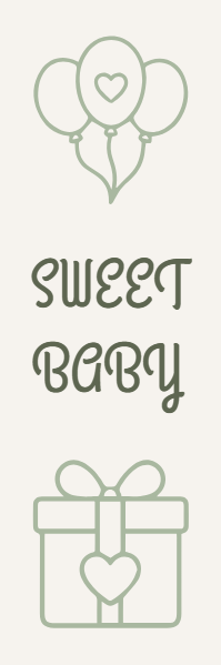 Custom Outdoor Foam Board Signs Sweet Baby