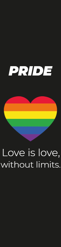 Custom Outdoor Foam Board Signs Pride Heart