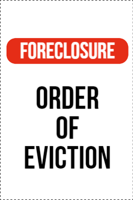 Custom Outdoor Yard Signs Multiple Sizes Order Of Eviction