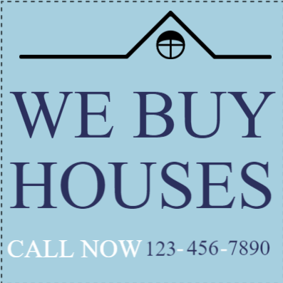 Custom Outdoor Yard Signs Multiple Sizes We Buy Houses