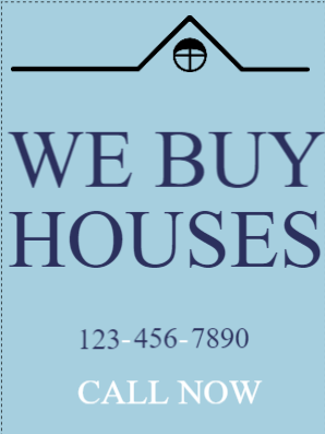 Custom Outdoor Yard Signs Multiple Sizes We Buy Houses