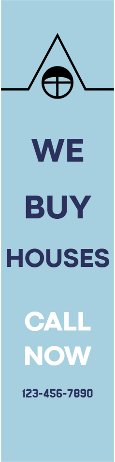 Custom Outdoor Yard Signs Multiple Sizes We Buy Houses