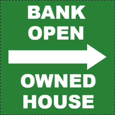 Custom Outdoor Yard Signs Multiple Sizes Bank Open