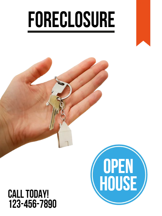 Custom Outdoor Yard Signs Multiple Sizes Foreclosure Open House