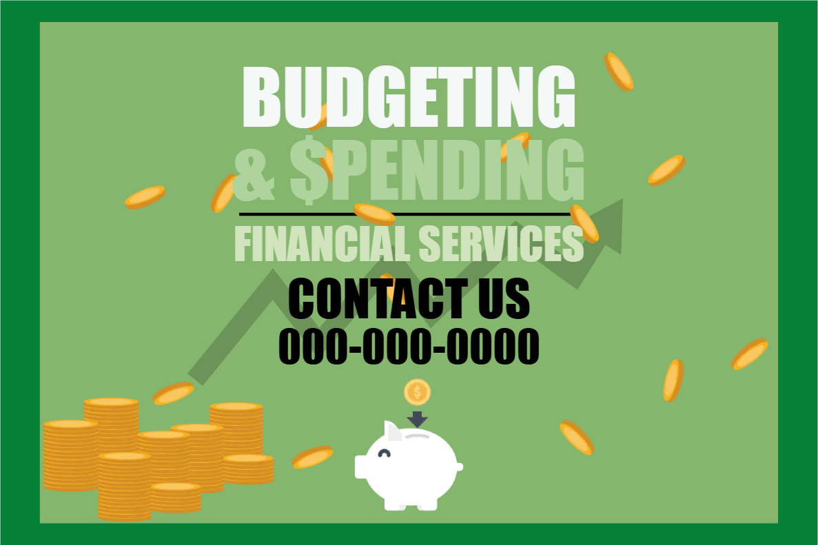 Custom Outdoor Yard Signs Multiple Sizes Budgeting & $pending