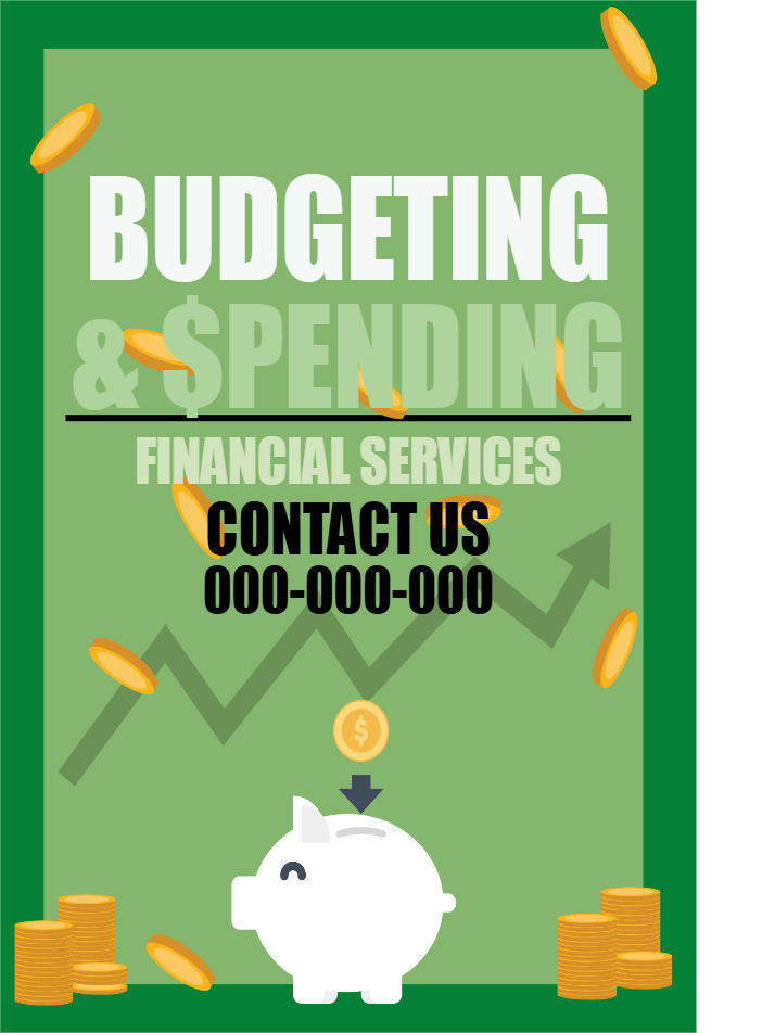 Custom Outdoor Yard Signs Multiple Sizes Budgeting & $pending