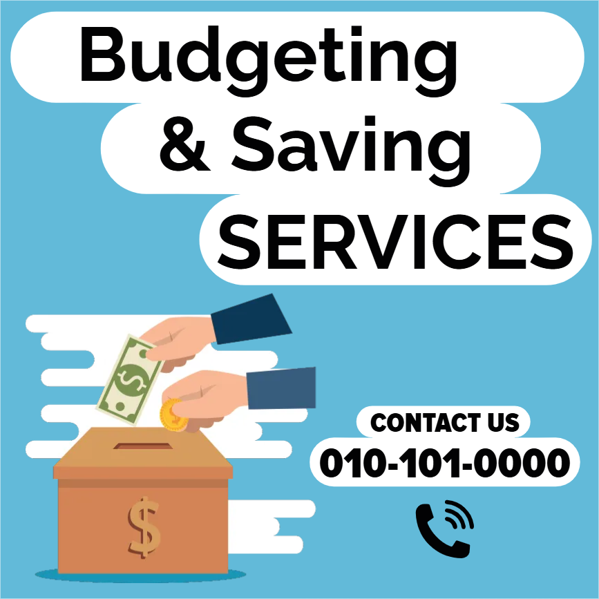 Custom Outdoor Yard Signs Multiple Sizes Budgeting & Saving Services
