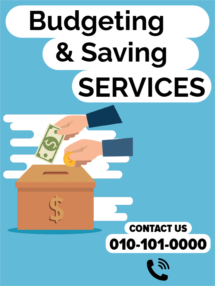 Custom Outdoor Yard Signs Multiple Sizes Budgeting & Saving Services