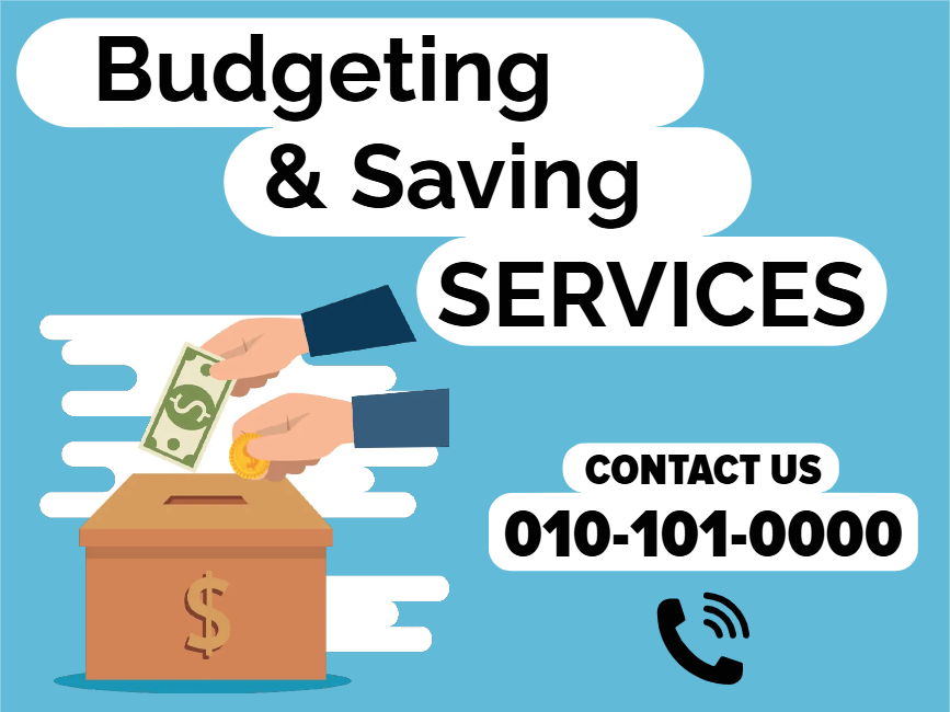 Custom Outdoor Yard Signs Multiple Sizes Budgeting & Saving Services