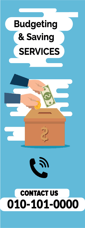 Custom Outdoor Yard Signs Multiple Sizes Budgeting & Saving Services