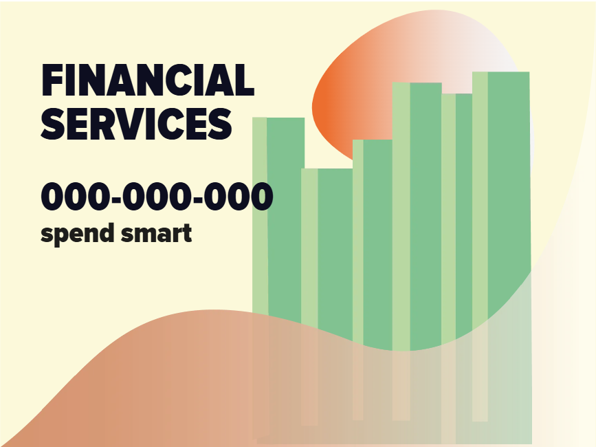 Custom Outdoor Yard Signs Multiple Sizes Financial Services