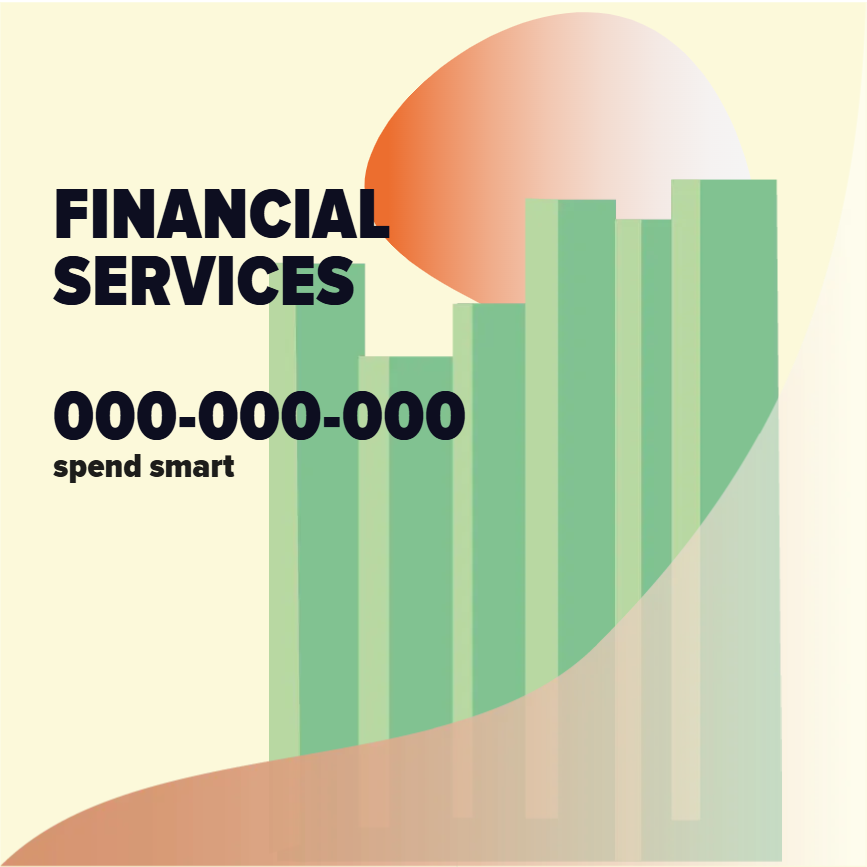 Custom Outdoor Yard Signs Multiple Sizes Financial Services