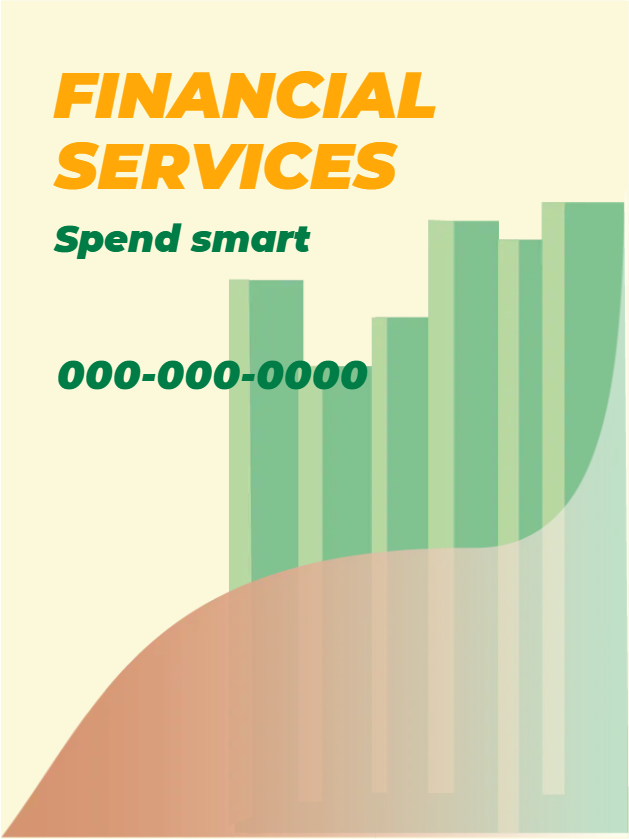 Custom Outdoor Yard Signs Multiple Sizes Financial Services