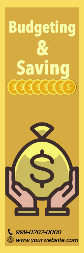 Custom Outdoor Yard Signs Multiple Sizes Budgeting & Saving Dollars