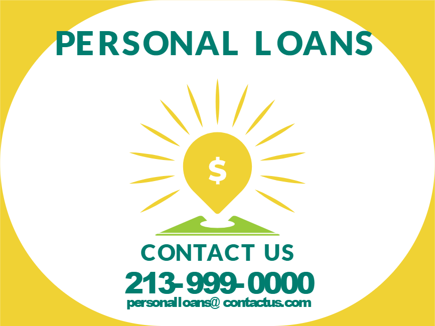 Custom Outdoor Yard Signs Multiple Sizes Personal Loans